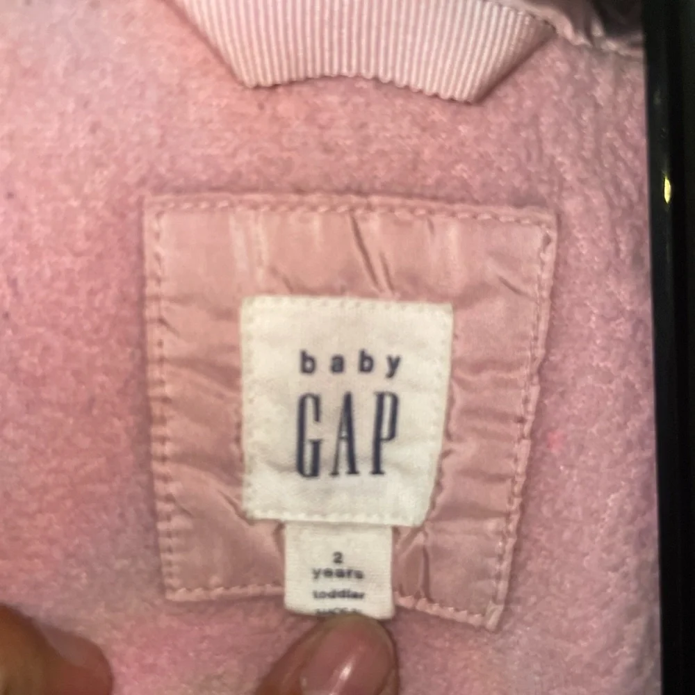 Toddler girl size 2t GAP Blush Pink Hooded Jacket
